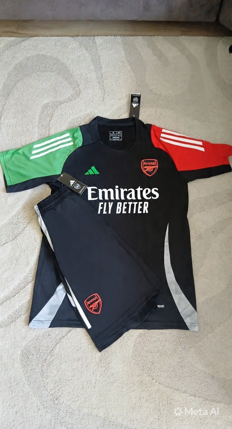 Arsenal x Nike Trainingspak Groen Rood Zwart Maat M Nieuw, Maat 48/50 (M), Nike, Nieuw, Ophalen of Verzenden