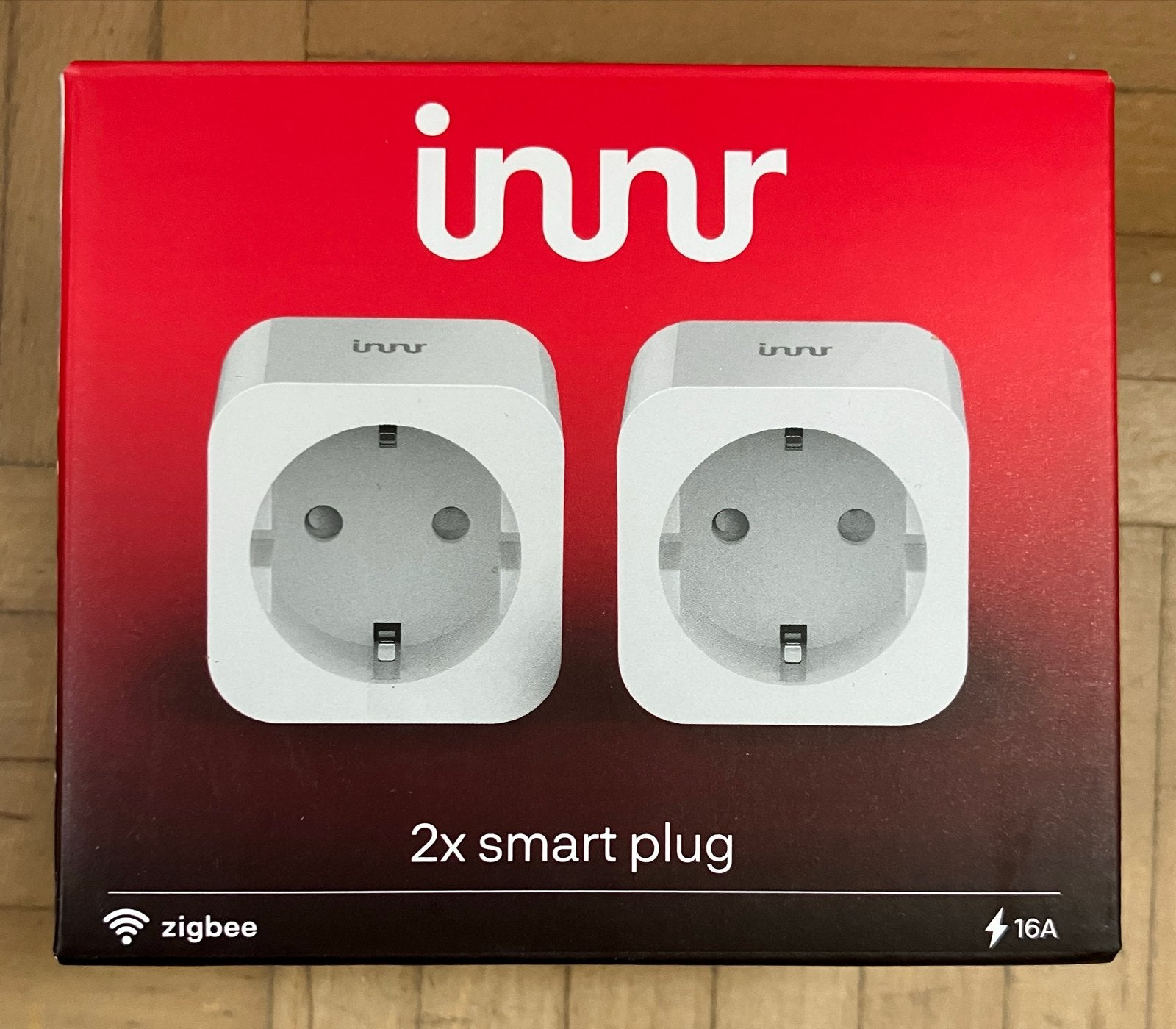 Innr Smart Plug (2x) - Zigbee 16A - nieuw, Ophalen of Verzenden, Nieuw