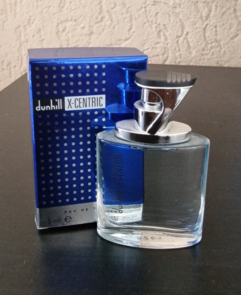 Miniatuur parfum flesje Dunhill man, Ophalen of Verzenden, Zo goed als nieuw, Miniatuur, Gevuld