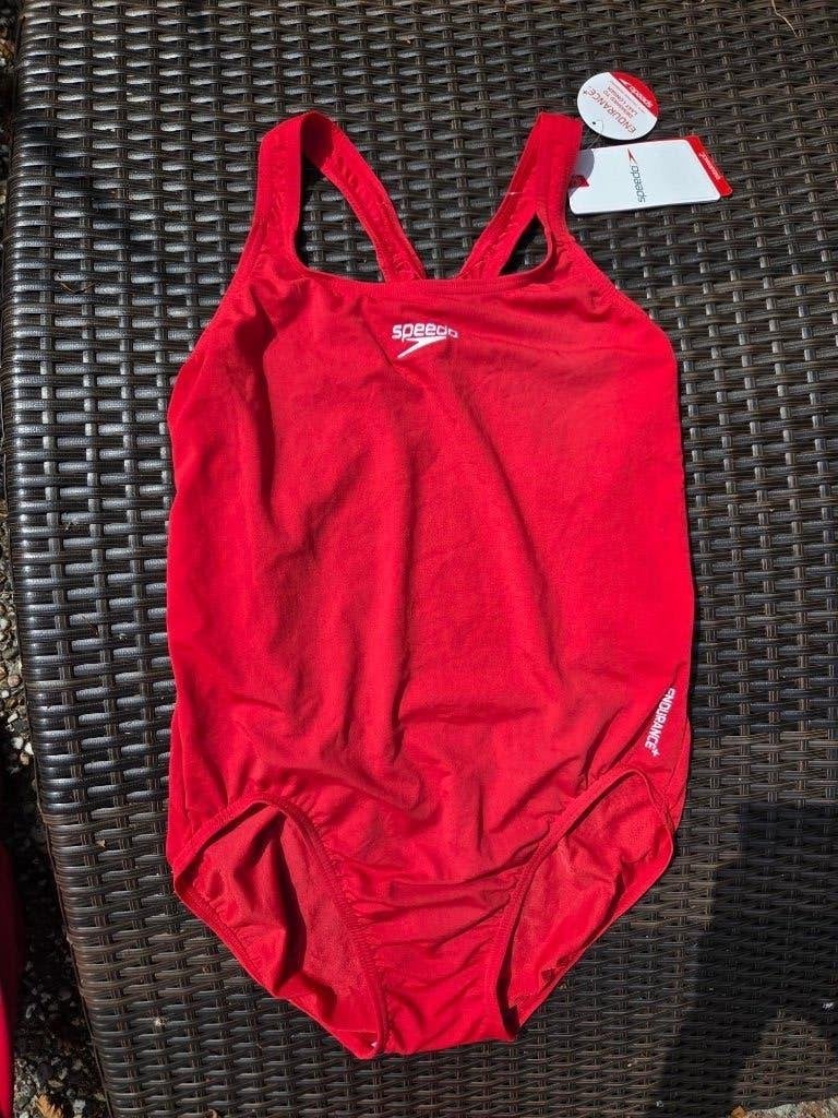 Badpak Speedo, Badpak, Zo goed als nieuw, Rood, Speedo