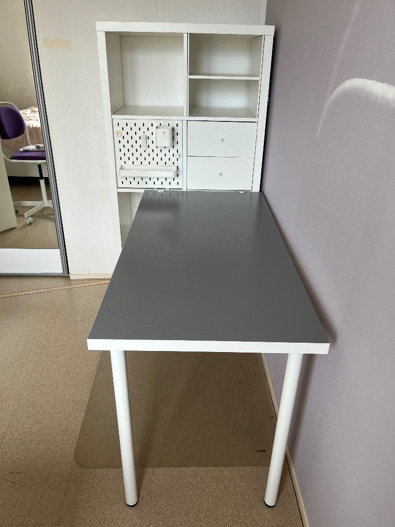 Bureau, Huis en Inrichting, Bureaus, Ophalen, Gebruikt, Scandinavisch, Spaanplaat of MDF