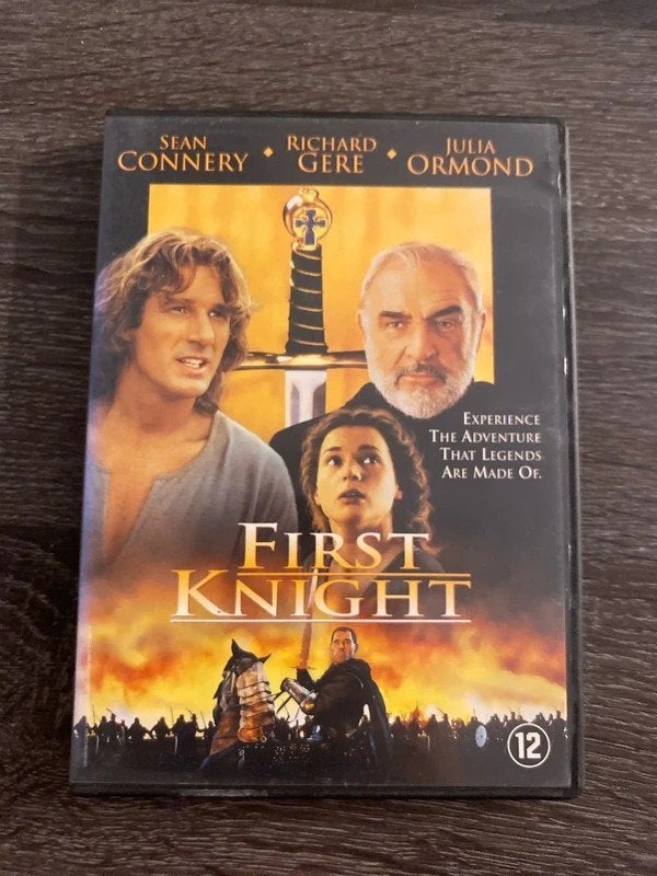 First Knight DVD - Sean Connery, Richard Gere, Julia Ormond, Nederlands, Ophalen of Verzenden, Vanaf 12 jaar, Gebruikt