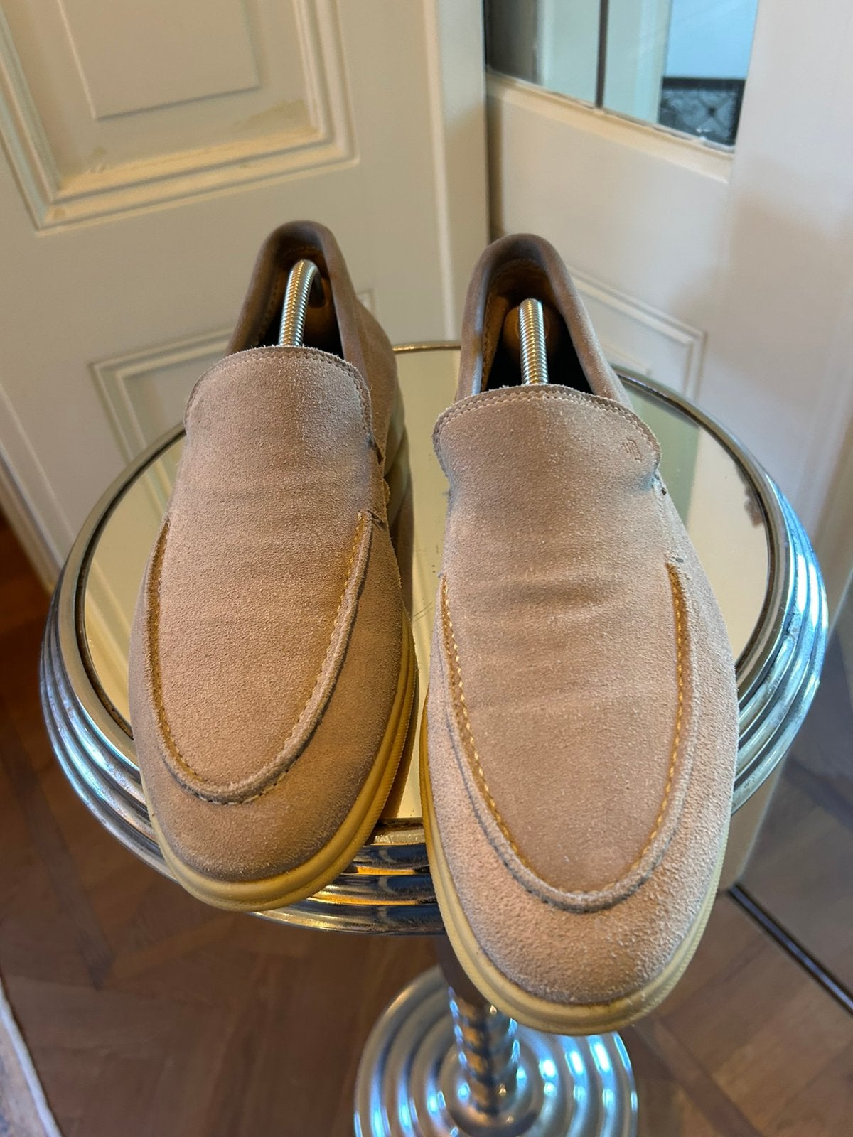 Van Bommel loafers suède maat 42, Ophalen of Verzenden