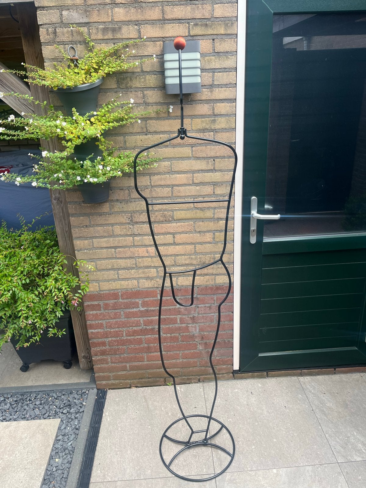 Kleding standaard / dressboy, Ophalen, Gebruikt, Metaal, Staande kapstok