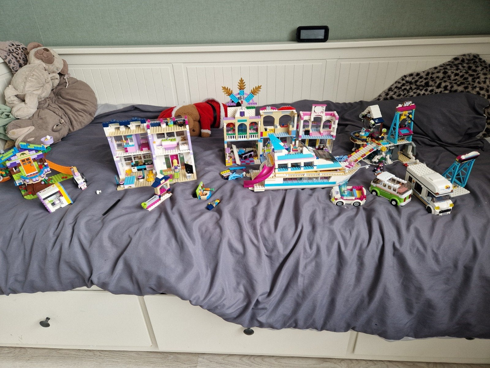 LEGO Friends: Skibaan, boot en diverse huisjes (gebruikt), Ophalen, Gebruikt, Lego