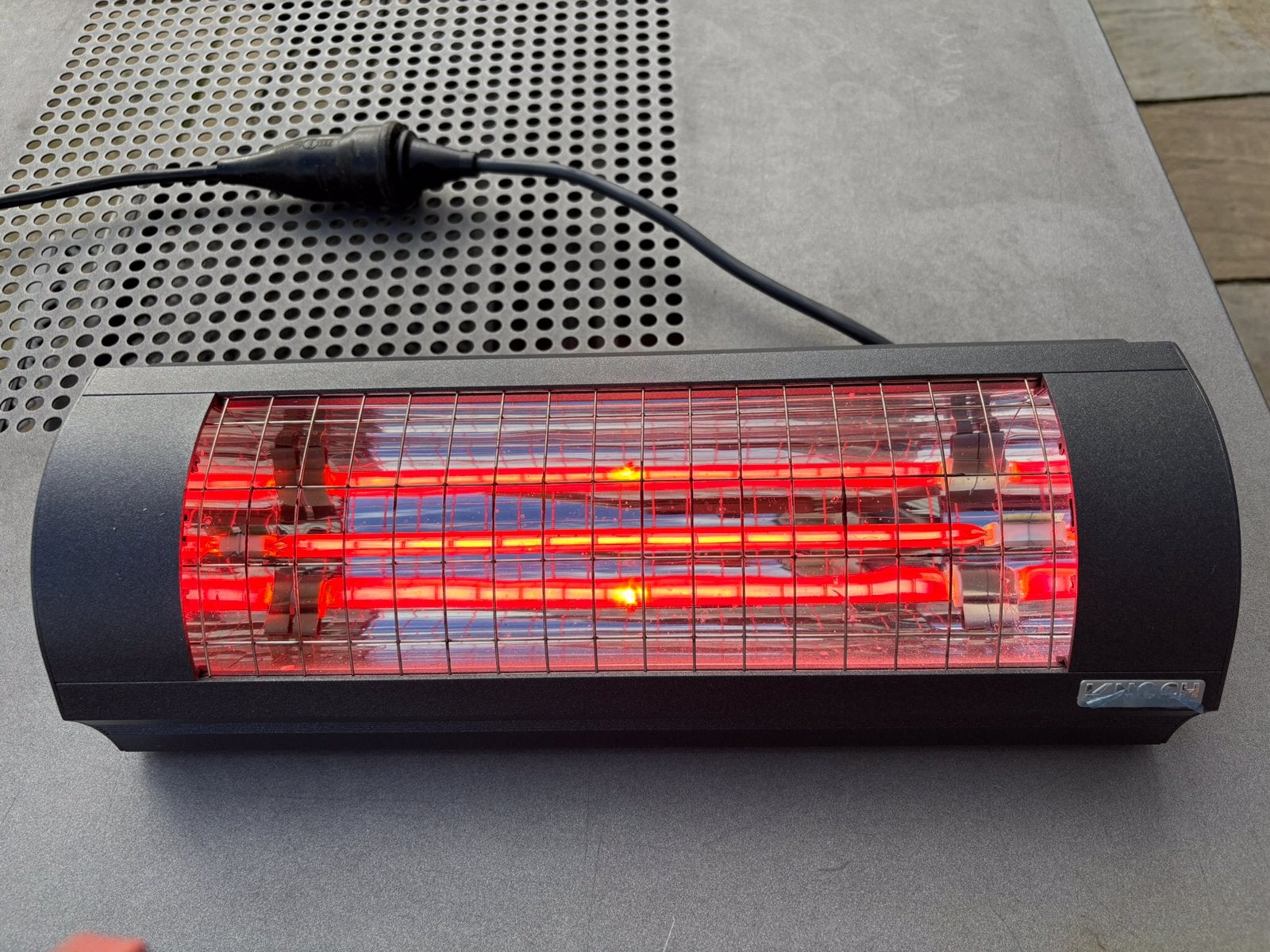 Terrasheater Solamagic 200W Antraciet ( ook in Titanium), Tuin en Terras, Ophalen of Verzenden, Zo goed als nieuw