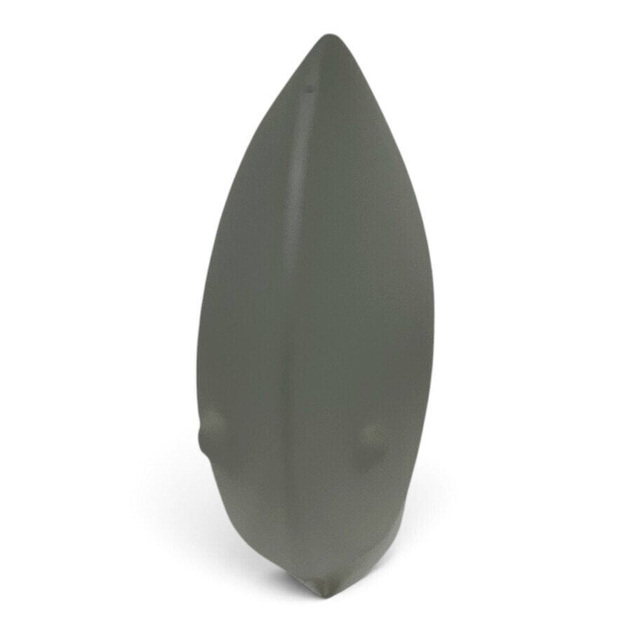 gesatineerd Leerdam persglazen sculptuur van een platvis, Antiek en Kunst, Ophalen of Verzenden