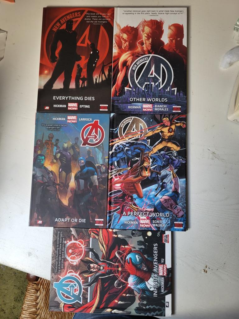 Avengers. 2012New avengers2012 5x hc nieuw hickman, Meerdere comics, Ophalen of Verzenden, Nieuw, Amerika