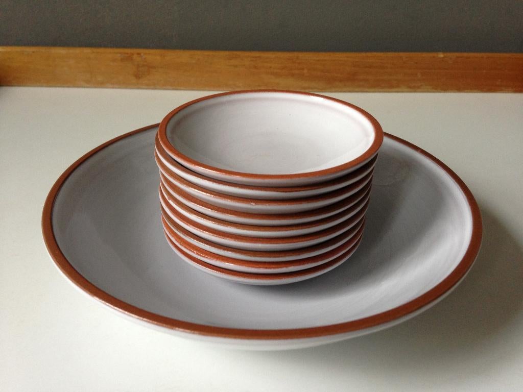 Joep Felder retro pinda set schalen jaren 60 70, Ophalen of Verzenden