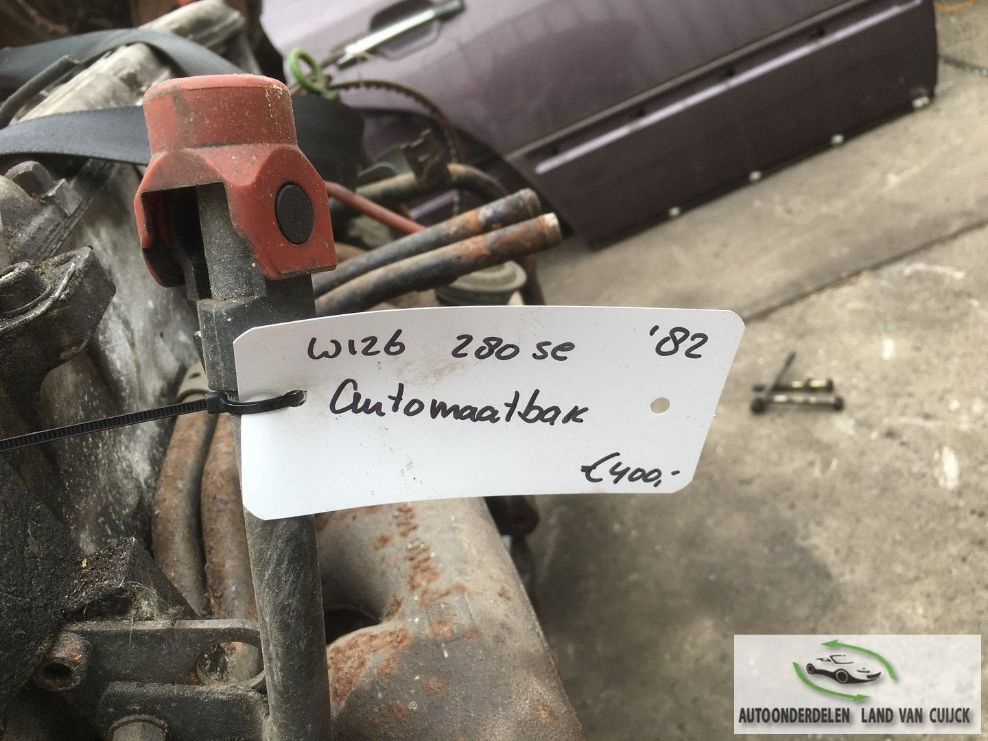 Mercedes W126 280se 1982 Autmaatbak, Gebruikt, -, -, Ophalen of Verzenden
