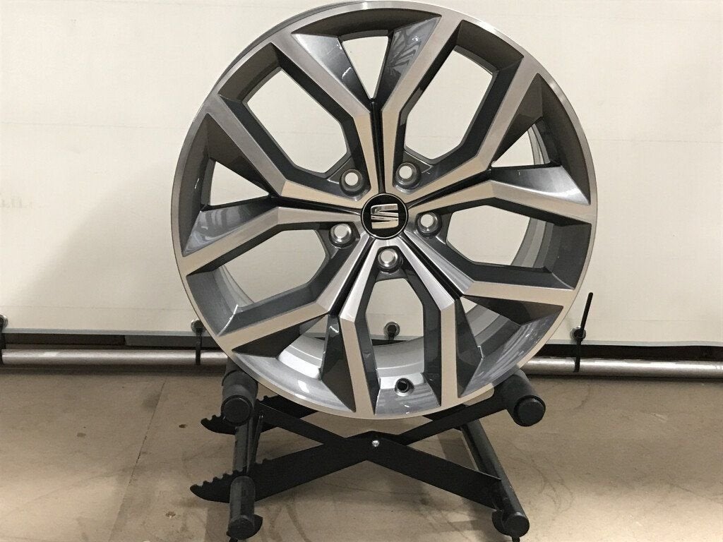 Seat Leon FR lichtmetaal velgen 18"inch 5x112, Ophalen, Gebruikt, 18 inch, Velg(en)
