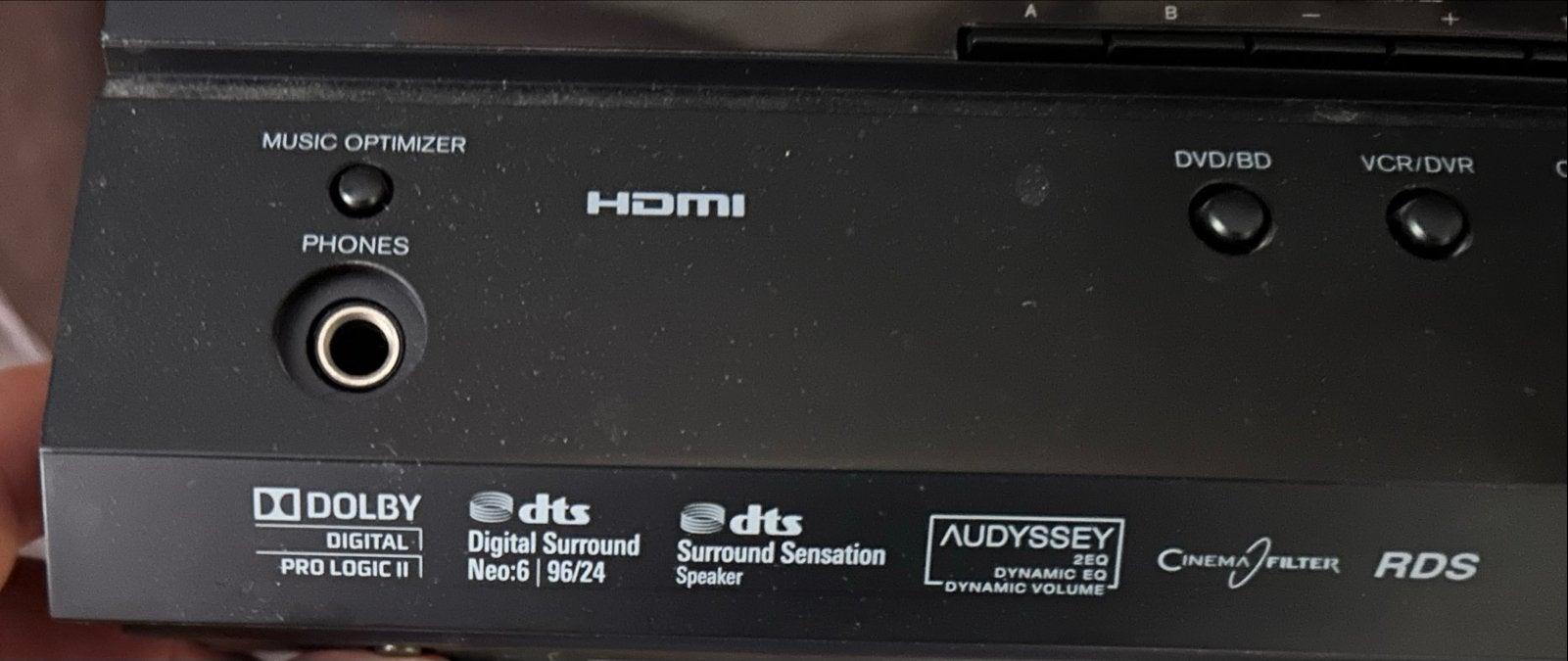 Onkyo AV Receiver TX-SR307 - Versterker, Ophalen, 60 tot 120 watt, Onkyo, Gebruikt