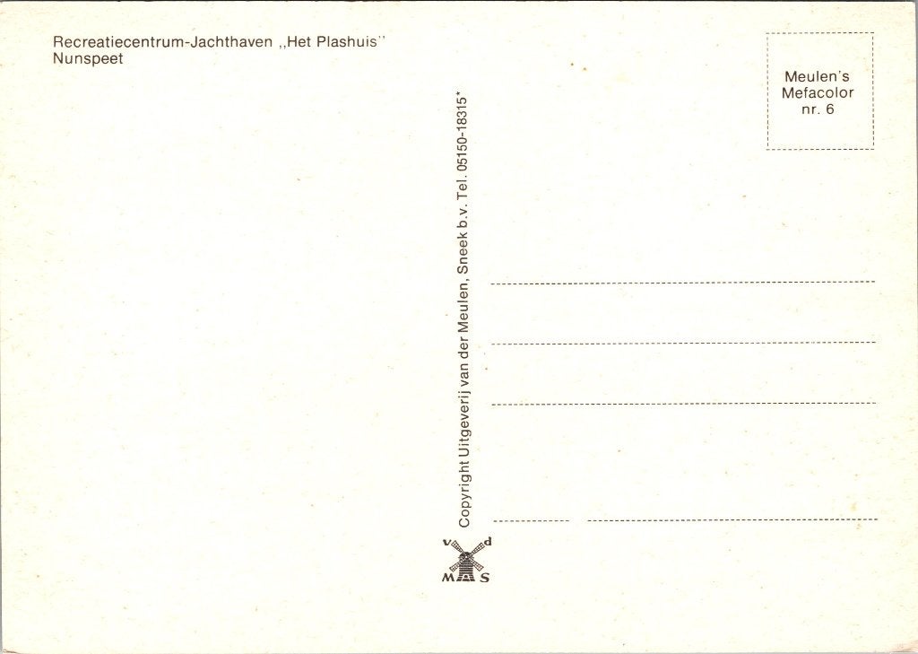 Nunspeet - 12 oude ansichtkaarten V, Verzamelen, Ansichtkaarten | Nederland, Verzenden, 1960 tot 1980, Gelopen, Gelderland