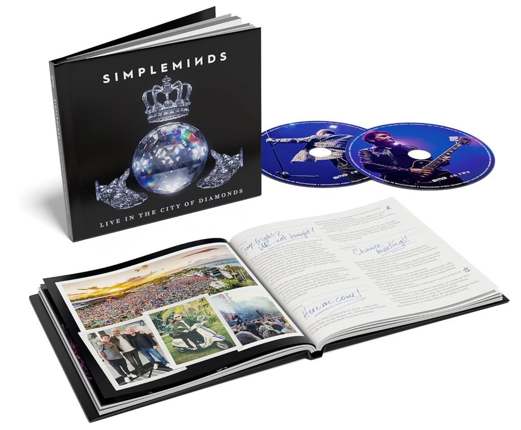 2Cd Simple Minds Live In The City Of Diamonds 2024 NIEUW, Cd's en Dvd's, Pop, Digipak, Ophalen of Verzenden, Live-album