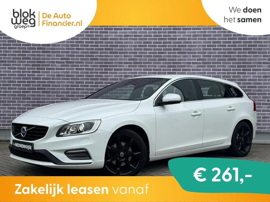 Volvo V60 2.0 D3 Nordic+ € 16.899,00, Gebruikt, 4 cilinders, Wit, Origineel Nederlands