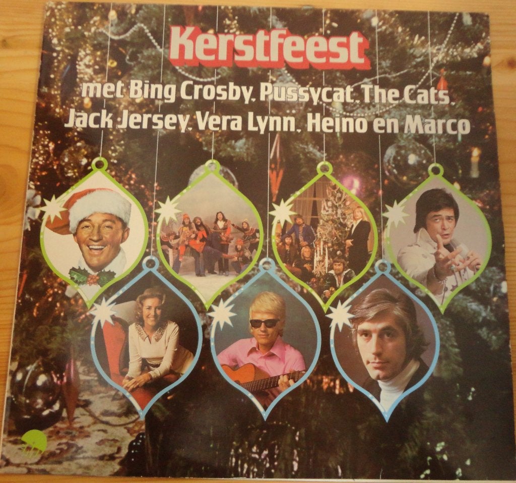 Kerstfeest - Div artiesten (LP), LP, Gebruikt, Ophalen of Verzenden, Levenslied of Smartlap