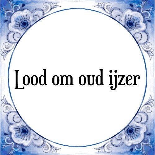 Gevraagd oud ijzer., Ophalen, Gebruikt