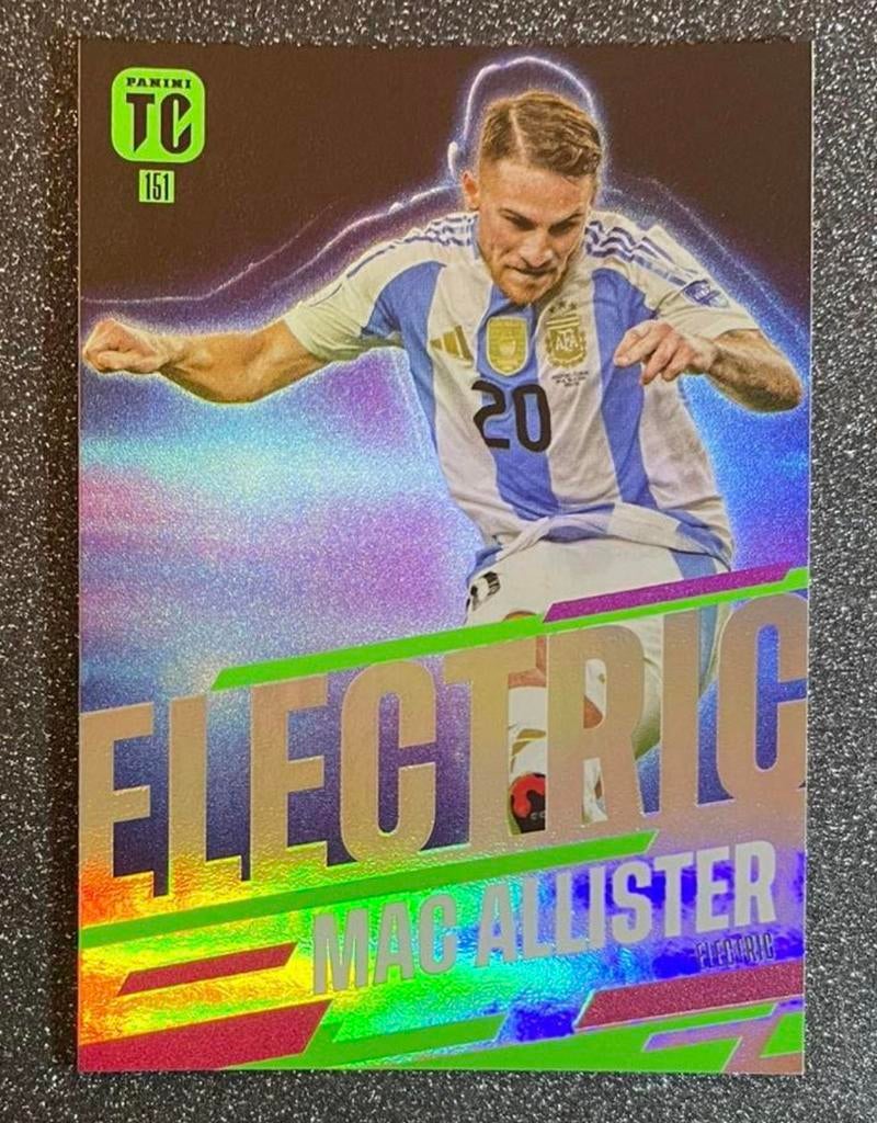 Panini Top Class 2025   ELECTRIC   MAC ALLISTER   ARGENTINA, Verzenden, Zo goed als nieuw, Plaatje
