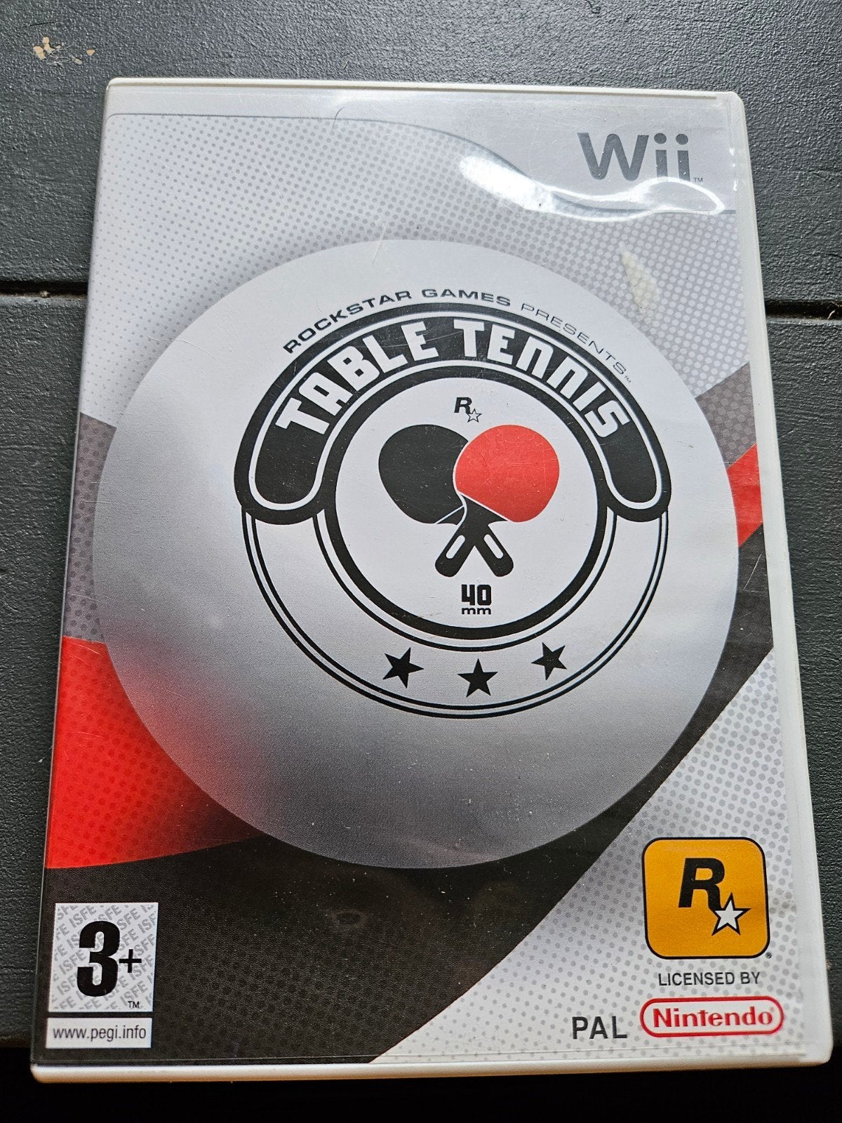 Rockstar Games Presents Table Tennis Nintendo Wii game, Gebruikt, Ophalen of Verzenden, Sport, 3 spelers of meer