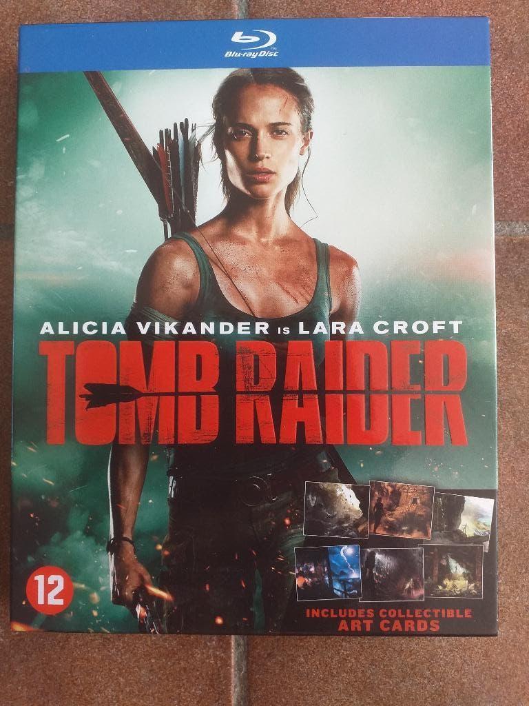Tomb Raider 2018 + Sleeve en 6 Kaarten Bluray, Cd's en Dvd's, Blu-ray, Ophalen of Verzenden, Zo goed als nieuw, Avontuur