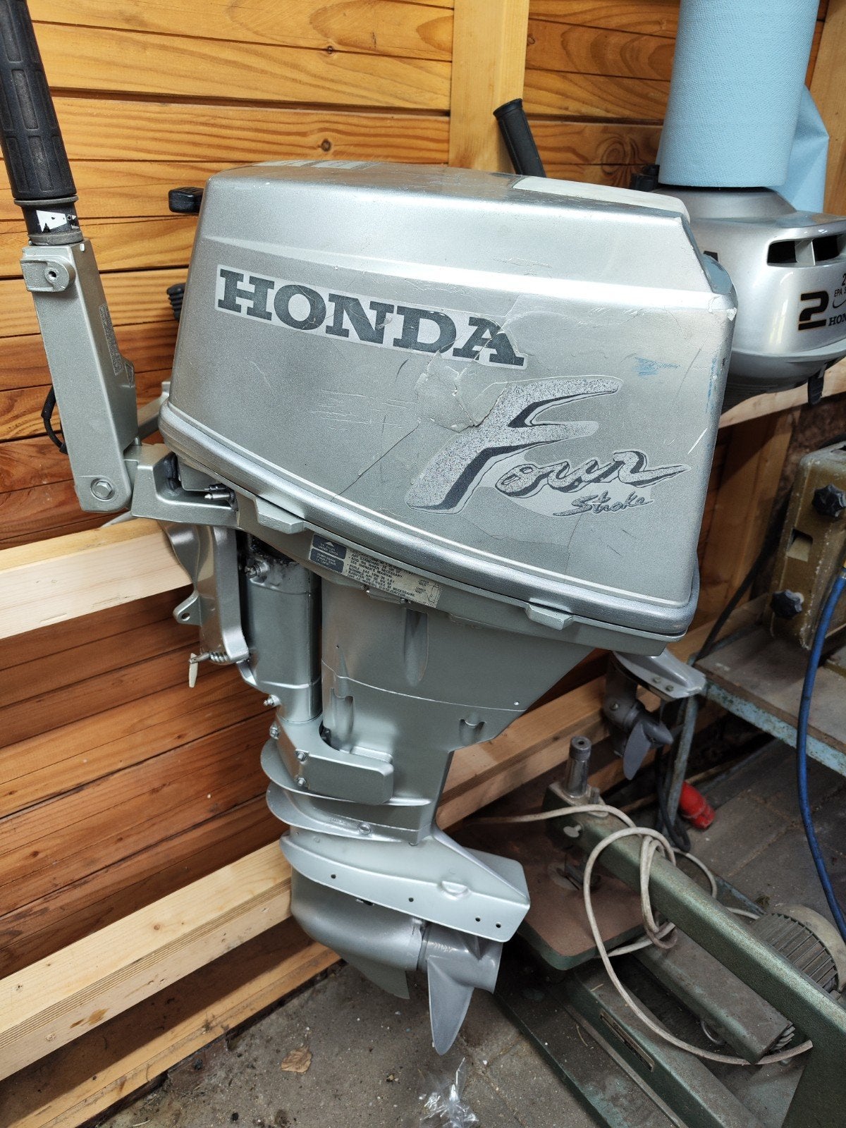 Placom 390 met honda 15pk en trailer., Gebruikt, 5 tot 10 pk, Viertaktmotor, Ophalen of Verzenden