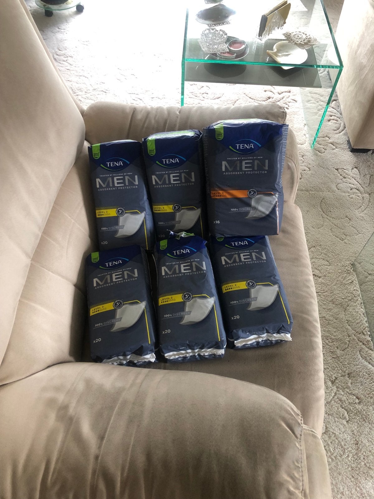 Incontinentiemateriaal, Diversen, Ophalen