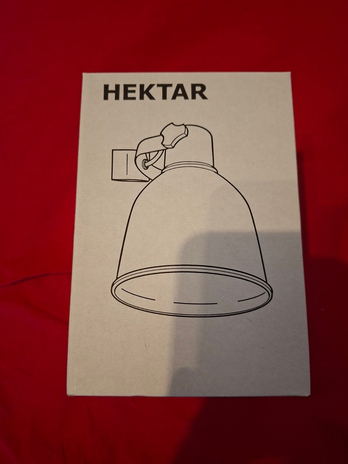 IKEA Hektar wand-/klemlamp, donkergrijs, E14 fitting, Metaal, Grijs, Industrieel, E14 (klein)