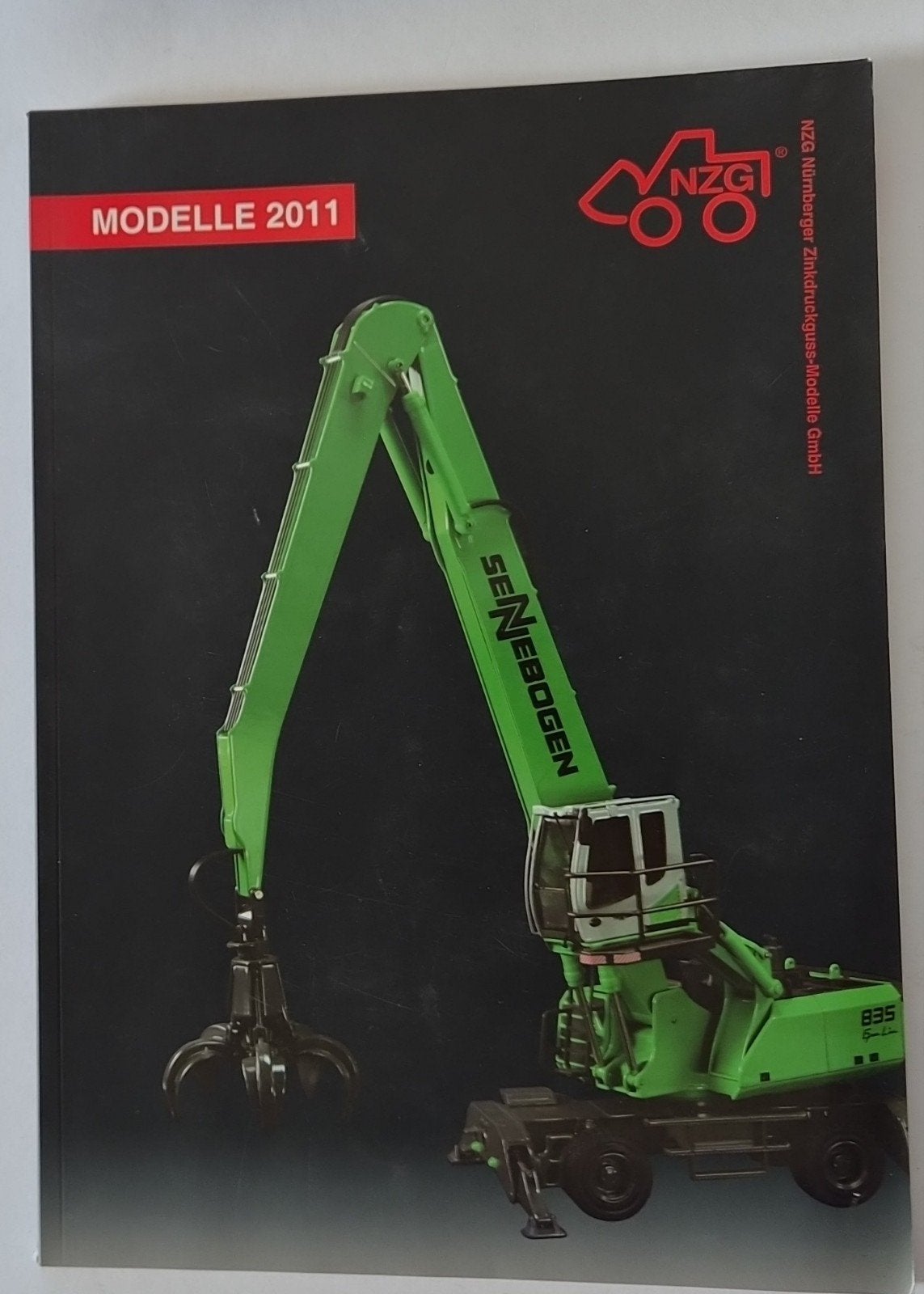 NZG Modellen Catalogus 2011 - Bouwmachines, Ophalen of Verzenden, Zo goed als nieuw, NZG, Catalogus