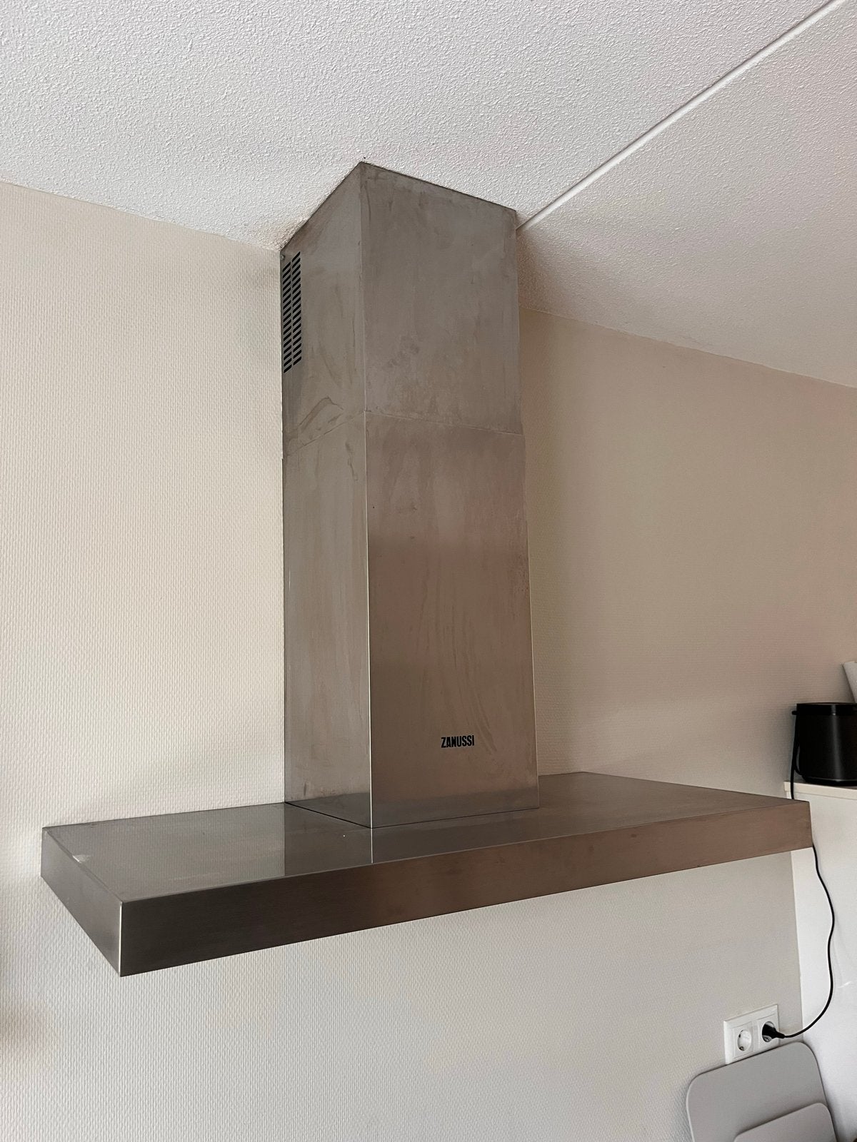 Zanussi RVS afzuigkap, Ophalen, Gebruikt, Wandschouwkap, Motor