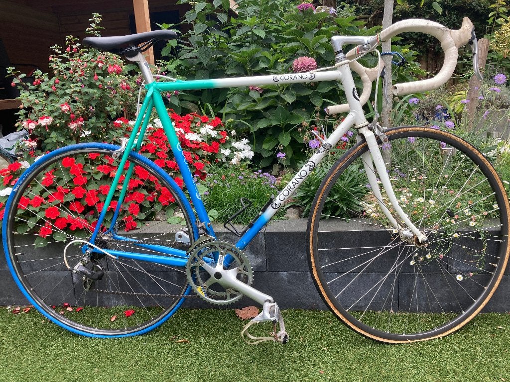 Corano racefiets - Vintage look, goede staat, 28 inch, Gebruikt, 10 tot 15 versnellingen, Velgrem