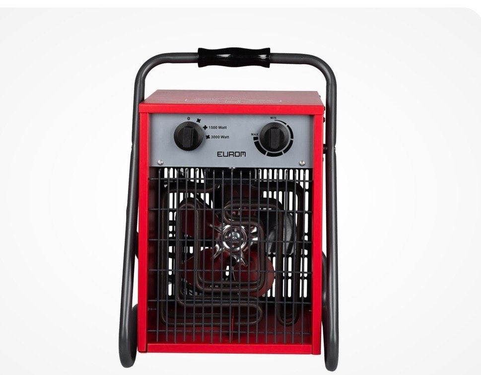 Eurom EK 3301 Elektrische Kachel 1500/3000W, Ophalen of Verzenden, Zo goed als nieuw, 800 watt of meer, Kachel
