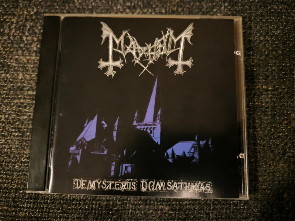 Mayhem – De Mysteriis Dom Sathanas (cd rerelease), Ophalen of Verzenden, Zo goed als nieuw