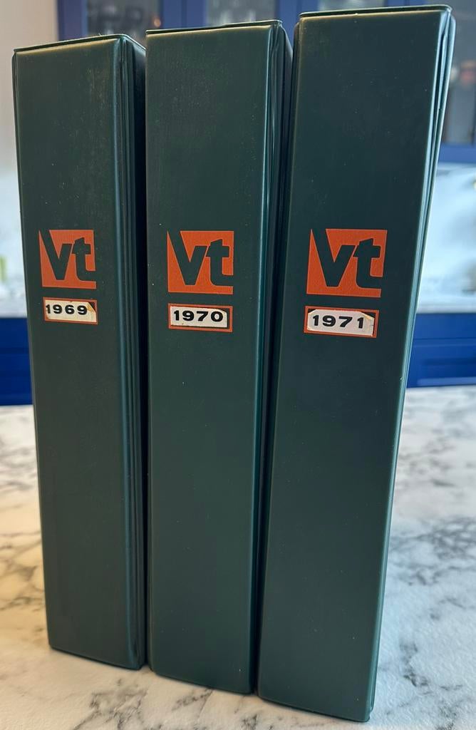 VT Vrije Tijd jaargangen 1969/1970/1971 compleet, Ophalen of Verzenden, 1960 tot 1980, Nederland, Tijdschrift