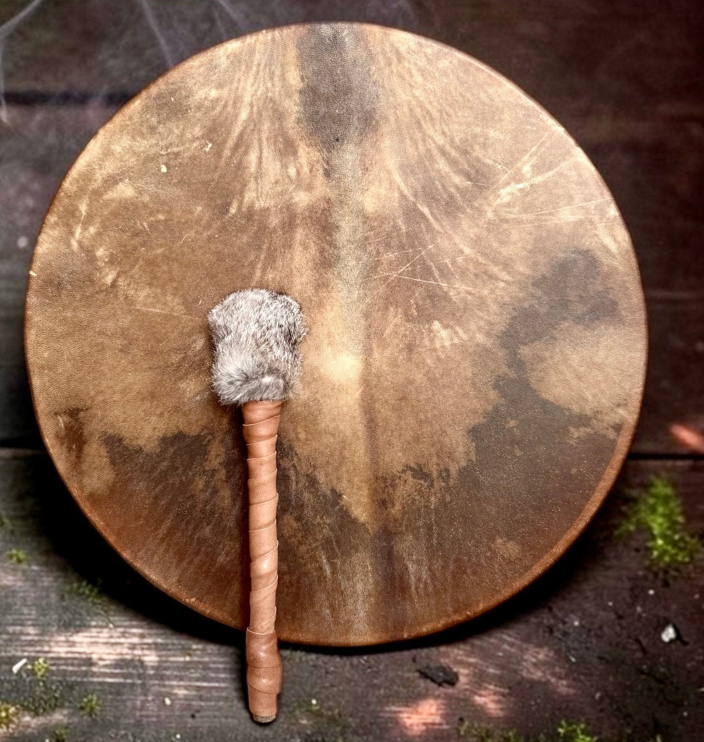 Sjamanendrum Nubische Geit 52 cm, Ophalen of Verzenden, Nieuw, Trommel
