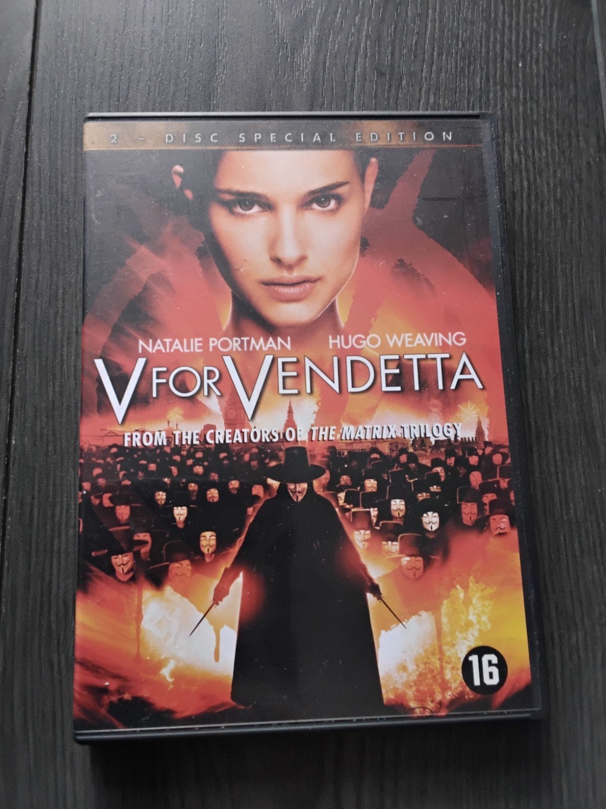 V for Vendetta - Special Edition (2-disc DVD), Vanaf 16 jaar, Ophalen of Verzenden, Bonusmateriaal, Gebruikt