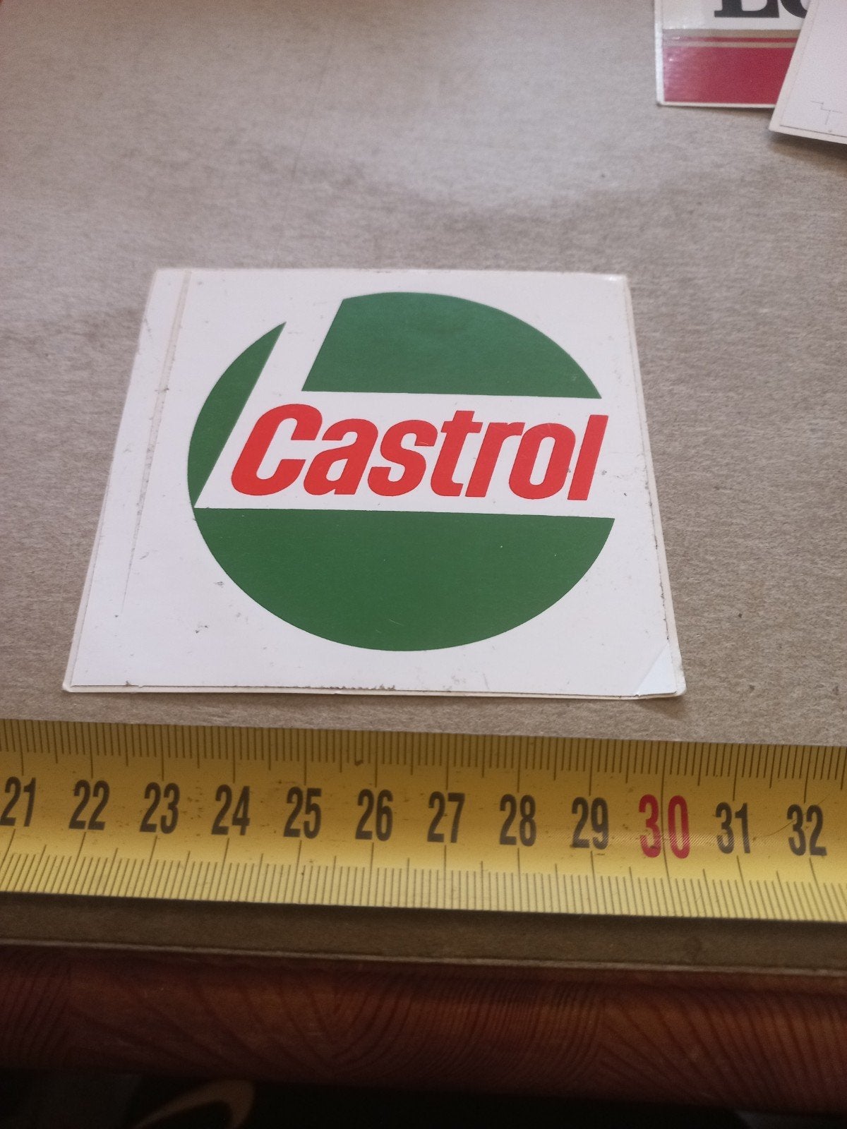 Vintage Castrol sticker - Auto of Motor, Verzamelen, Ophalen of Verzenden, Gebruikt, Merk
