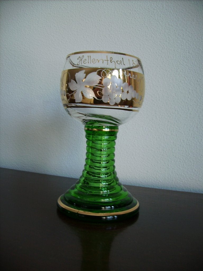 wijnglas / roemer Hellenthal Eifel, Ophalen of Verzenden