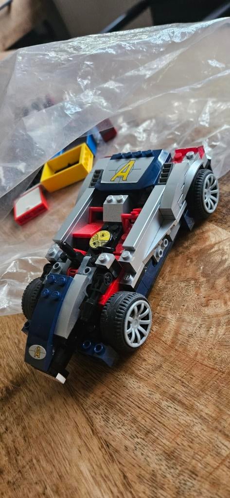 LEGO Agents 8634 Turbocar Chase + Extra Stukken, Kinderen en Baby's, Speelgoed | Duplo en Lego, Gebruikt, Lego, Aastvej 1, 7190 Billund, Denmark