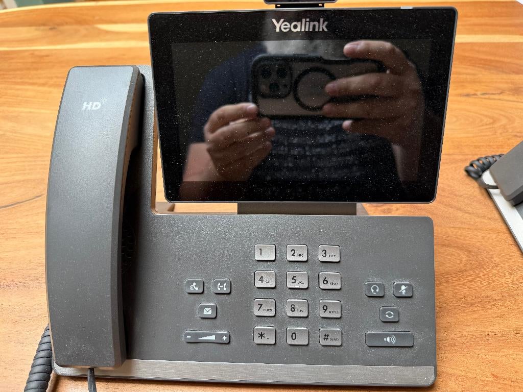 Yealink SIP-T58V Smart Media phone, Ophalen of Verzenden, Zo goed als nieuw