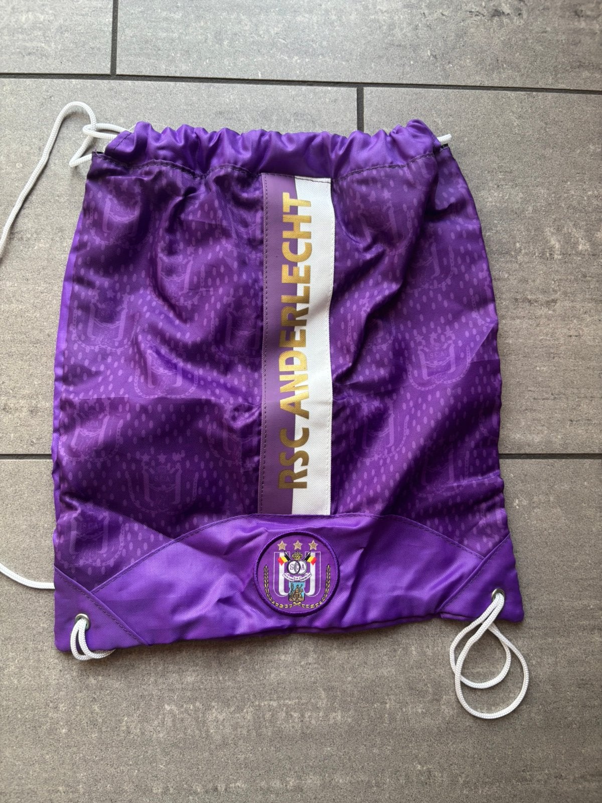 Rugzak van voetbalclub Anderlecht, Ophalen of Verzenden, Zo goed als nieuw, Buitenlandse clubs, Overige typen
