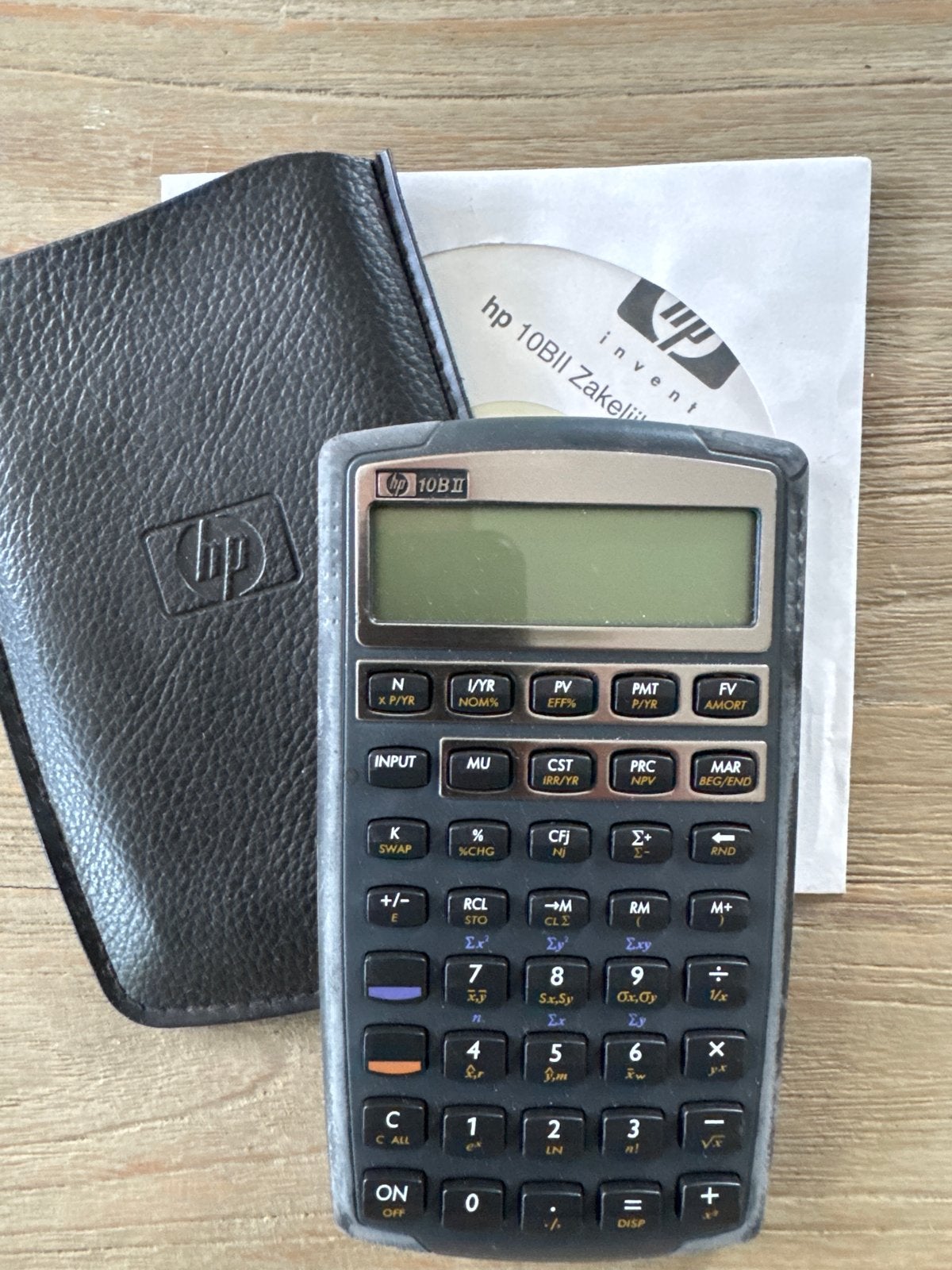 HP 10B 2 zakelijke calculator, Diversen, Rekenmachines, Ophalen of Verzenden, Gebruikt