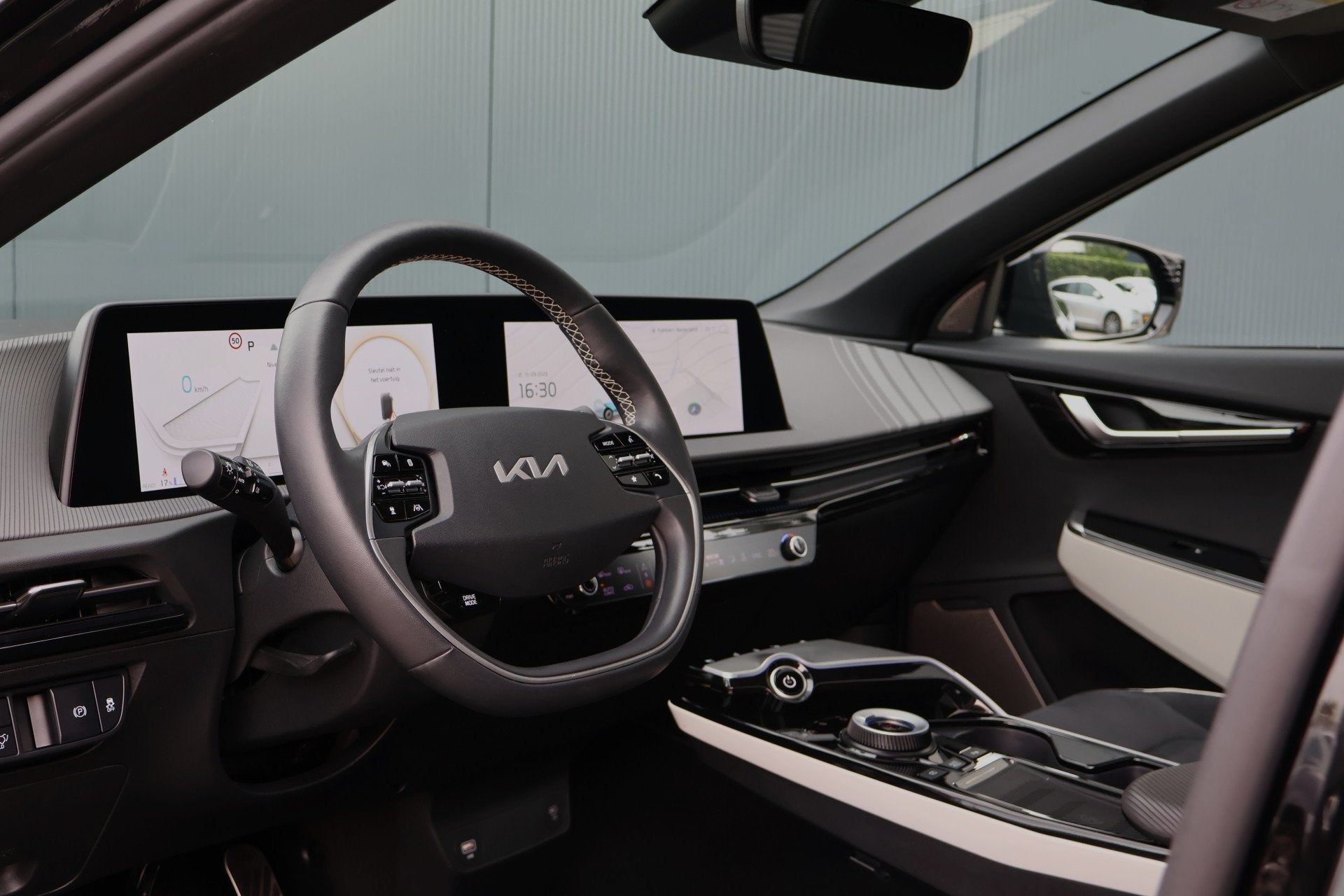 Kia Ev6 GT-Line AWD 77.4 kWh | Head-up | 360 Camera | Stoelv, Auto's, Automaat, Dealer onderhouden, Gebruikt, Met garantie (alle)