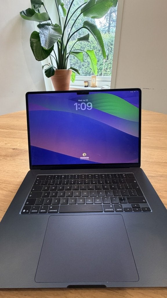 MacBook Air 15 inch M4 16GB/512GB Middernacht - Als Nieuw, Ophalen, 512 GB, Zo goed als nieuw, MacBook Air