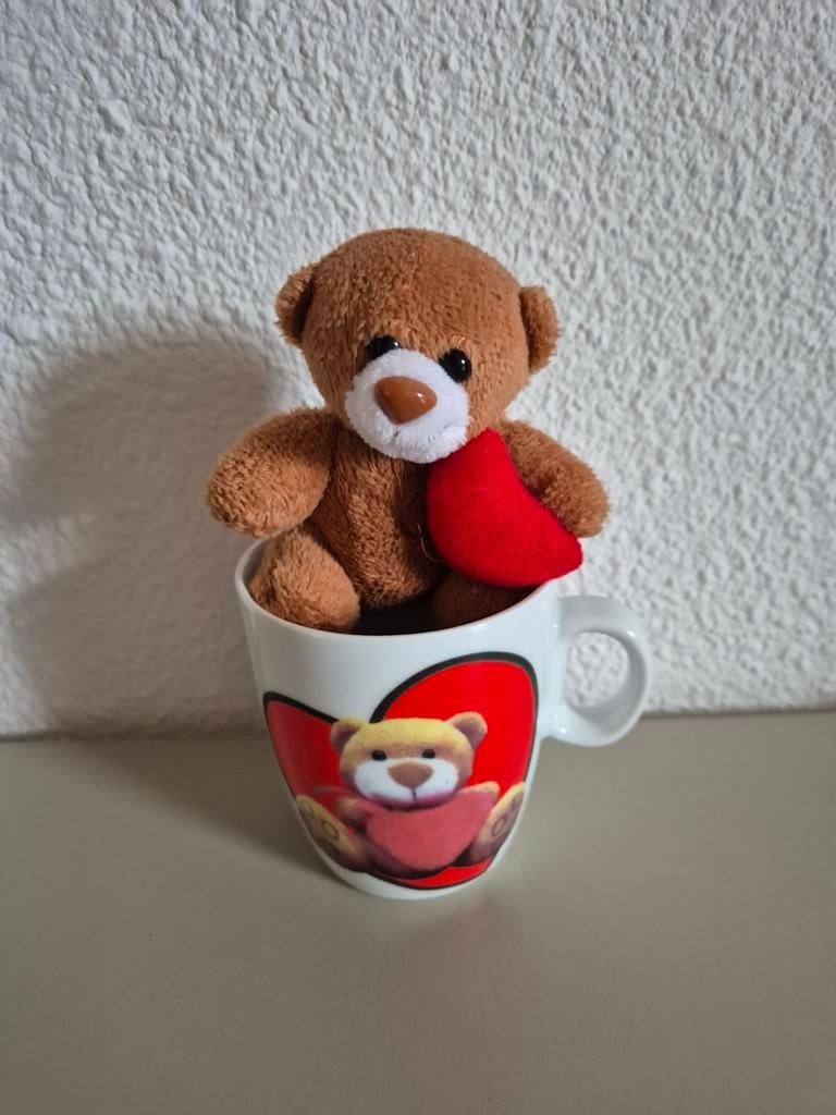 Leuke beker met beertje, Ophalen of Verzenden, Zo goed als nieuw, Overige typen