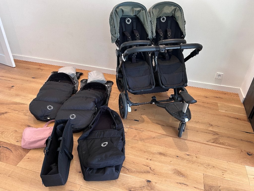 Bugaboo Donkey 5 kinderwagen duo compleet, Ophalen, Gebruikt, Bugaboo, Combiwagen