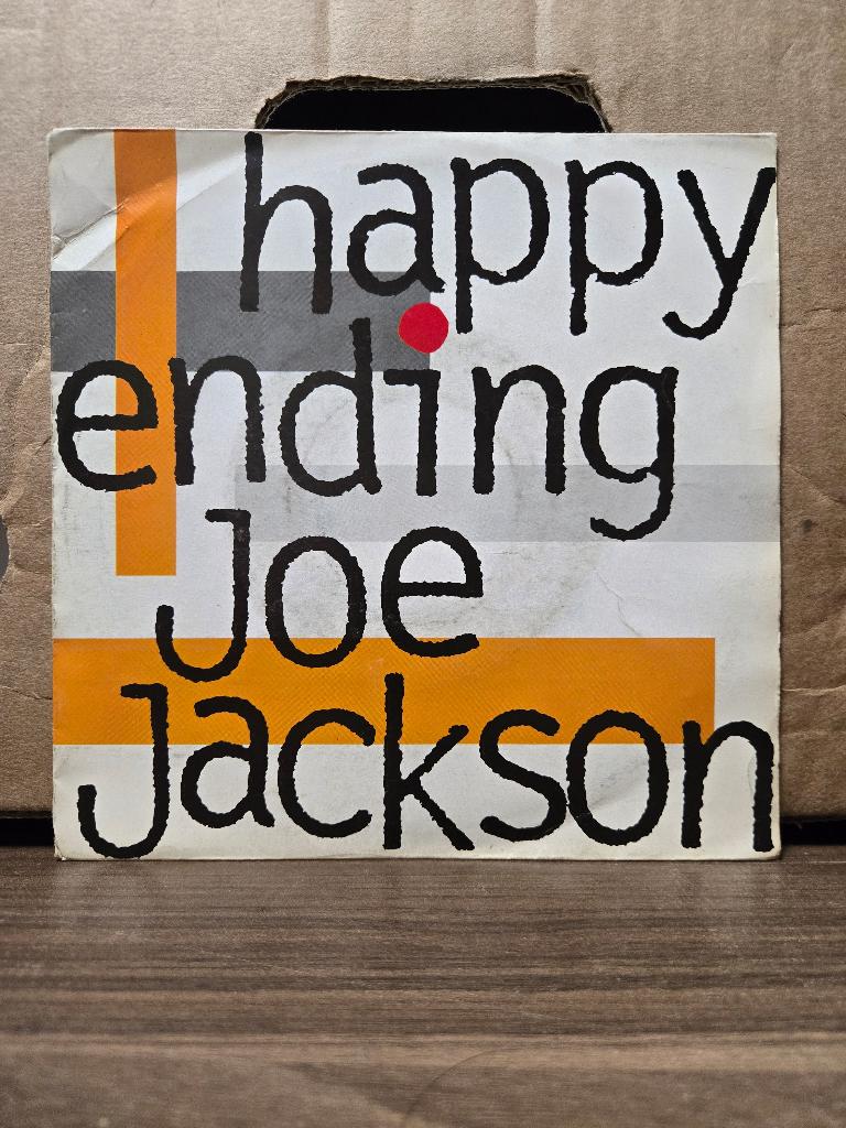 Joe Jackson - Happy ending, Fotohoes, Ophalen of Verzenden, Zo goed als nieuw, Pop