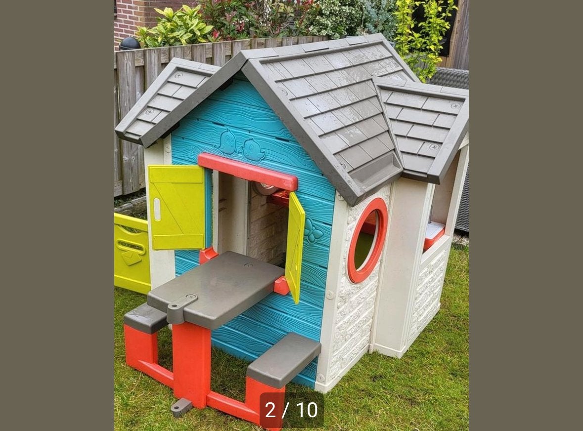 Leuk speelhuisje voor kinderen, Ophalen, Gebruikt, Kunststof