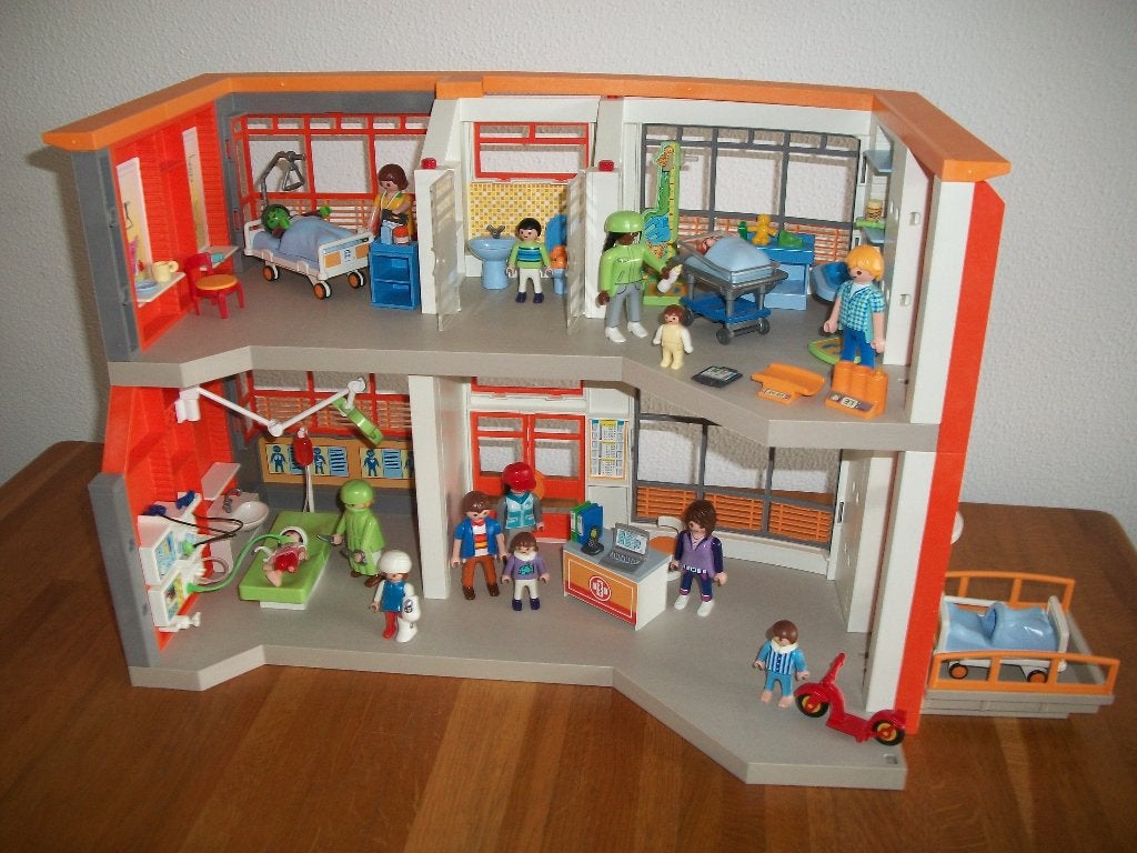 6657 kinderziekenhuis / ziekenhuis, Complete set, Nieuw, Ophalen of Verzenden, City life