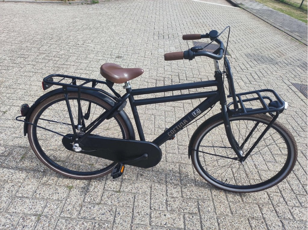 Cortina  U4 jongens  met terugtraprem en 3 speed, Terugtraprem, Niet ingevuld, Zo goed als nieuw, Niet ingevuld