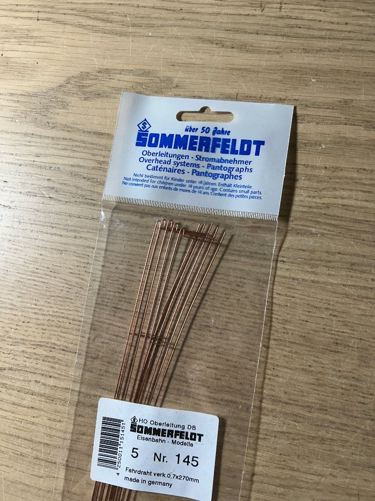 NIEUW | Sommerfeldt 145 Bovenleiding, Hobby en Vrije tijd, Modeltreinen | H0, Overige merken, Nieuw, Ophalen of Verzenden, Gelijkstroom
